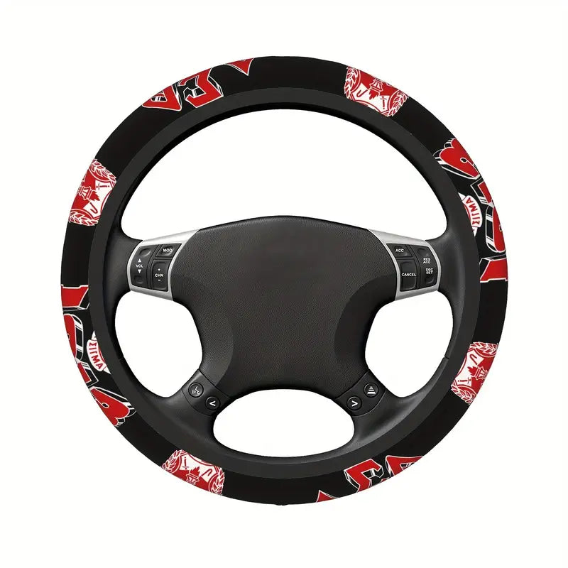 DST1913 Neoprene Steering Wheel Cover – Universal 15" Fit, Anti-Slip & Lightweight