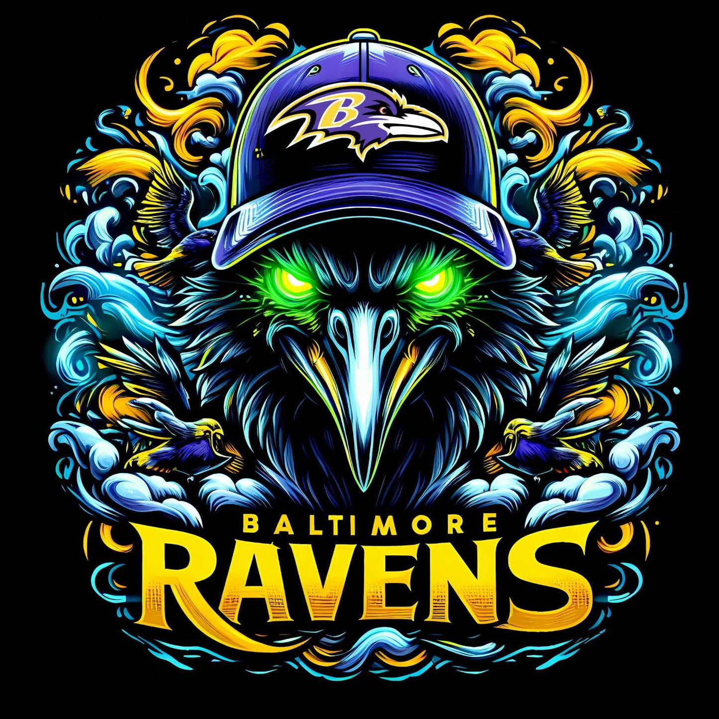 Glowing Eyes NFL Images