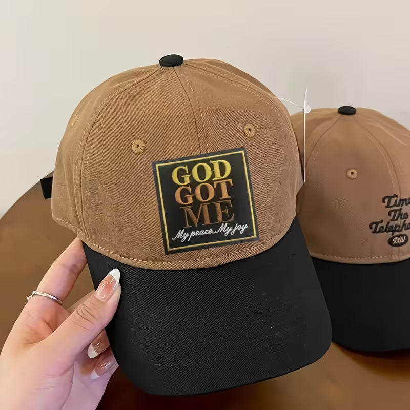 “God Got Me – My Peace, My Joy” Religious Fabric Patch | Bold Faith DIY Decor