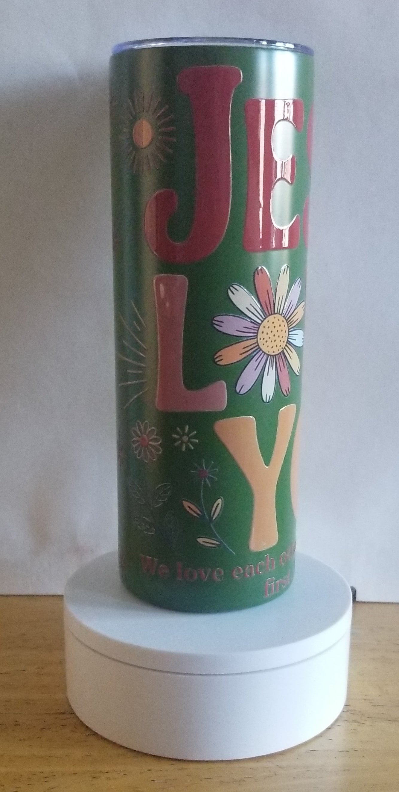 VDTFDW- 20 oz Stainless Steel Tumbler | Jesus Loves You