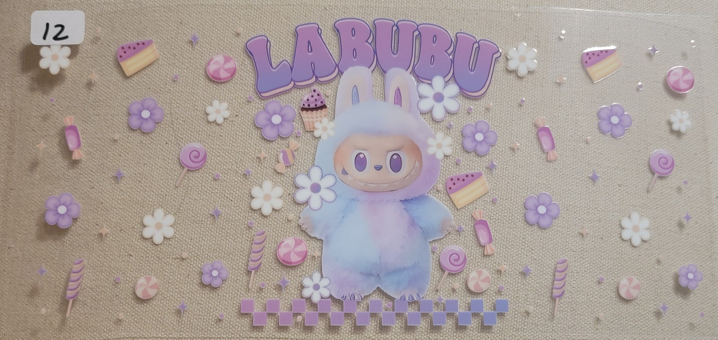 VDTFDW- Children’s Cartoon Labubu 12 | UVDTF Cupwrap
