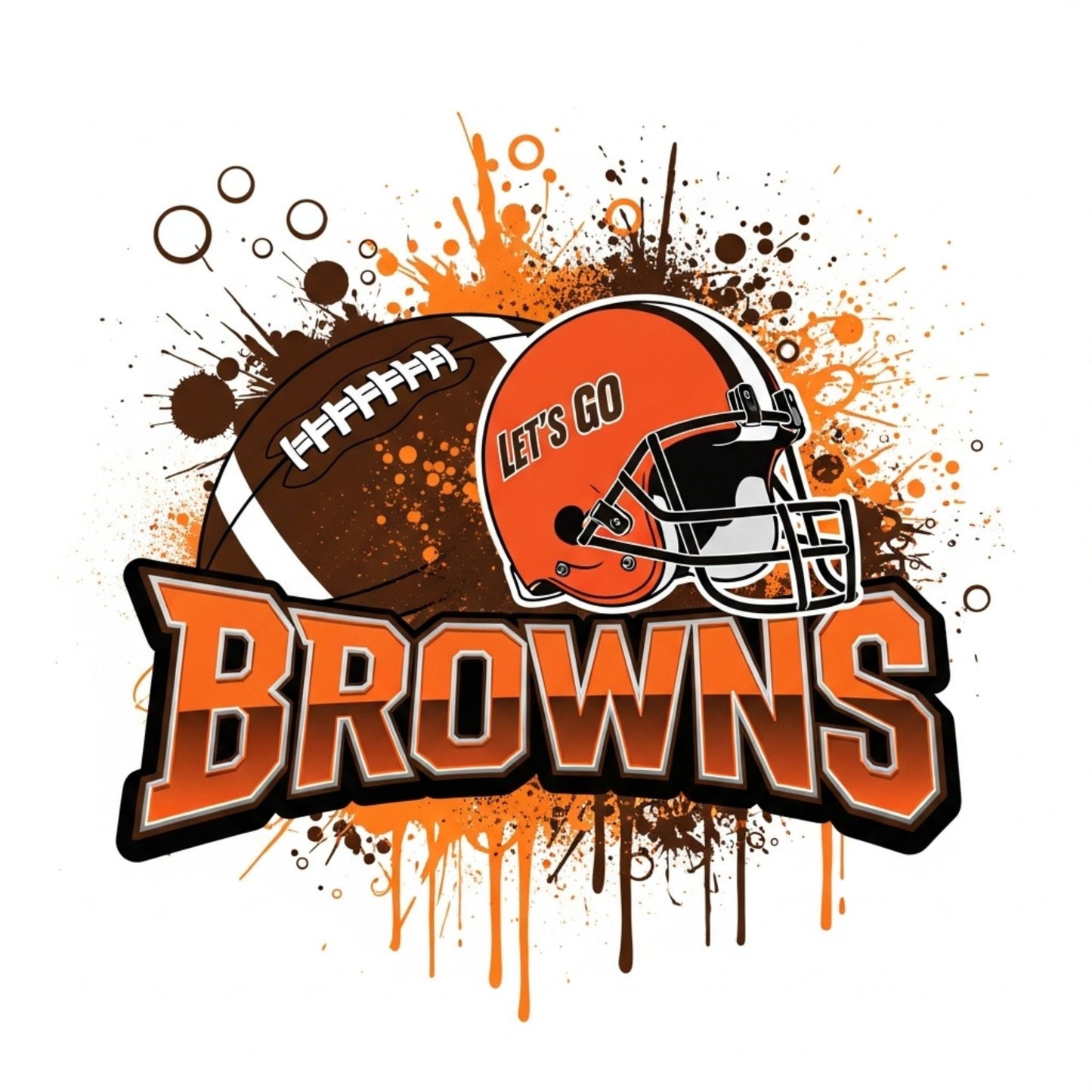 NFL "Let's Go" DTF Images