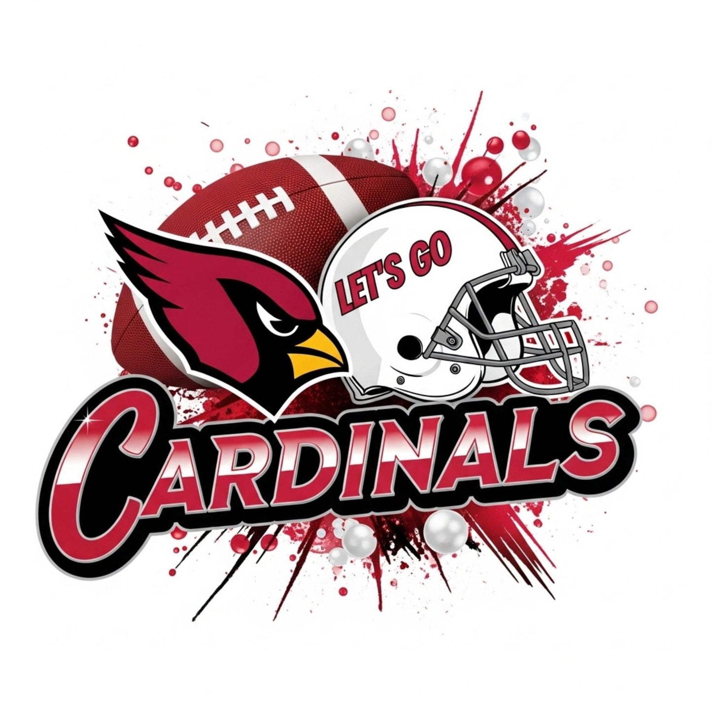 NFL "Let's Go" DTF Images
