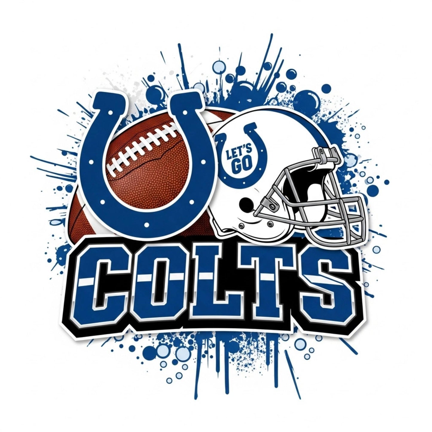 NFL "Let's Go" DTF Images
