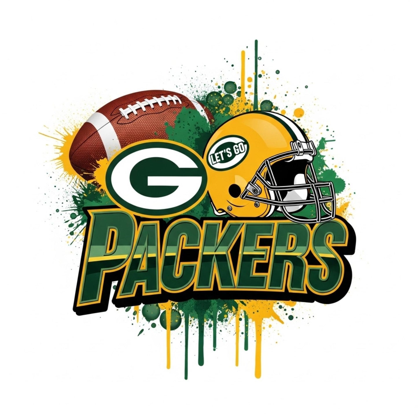 NFL "Let's Go" DTF Images