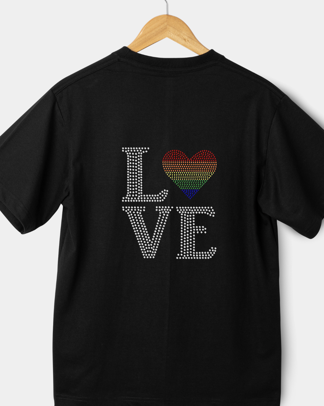 VDTFDW- Rhinestone Transfer- Love
