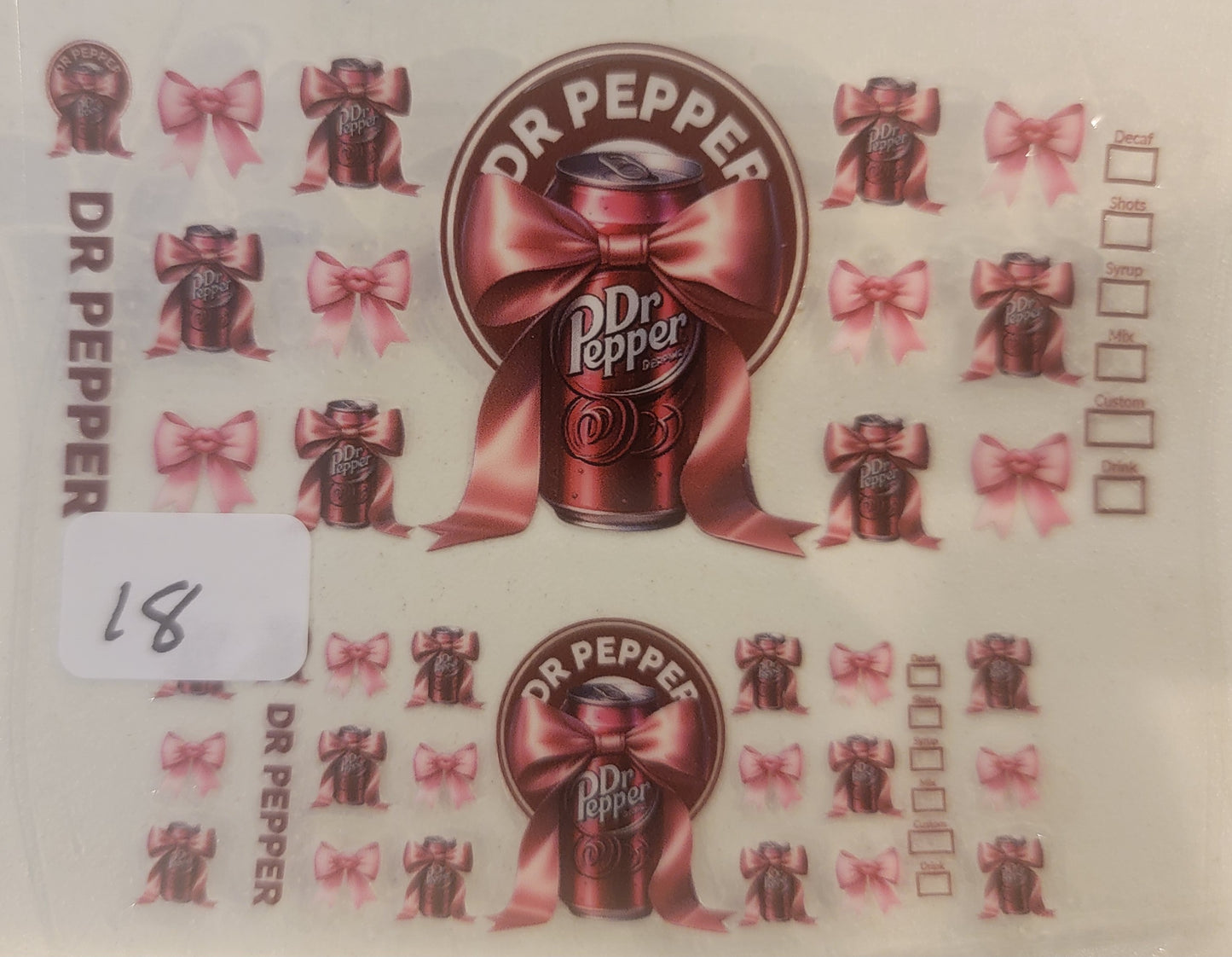 Mini Tumbler Wrap 18