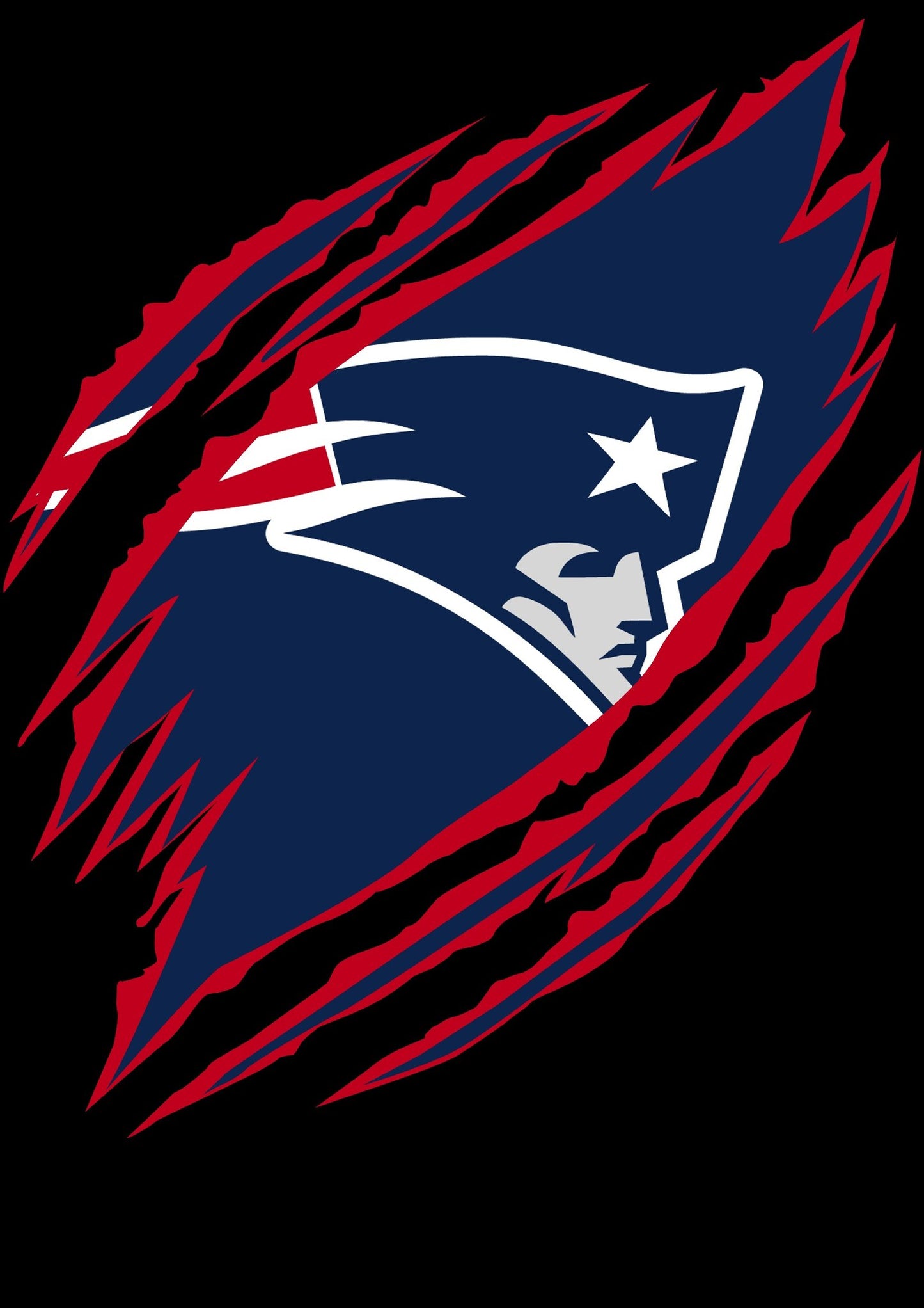 Shredded NFL Design