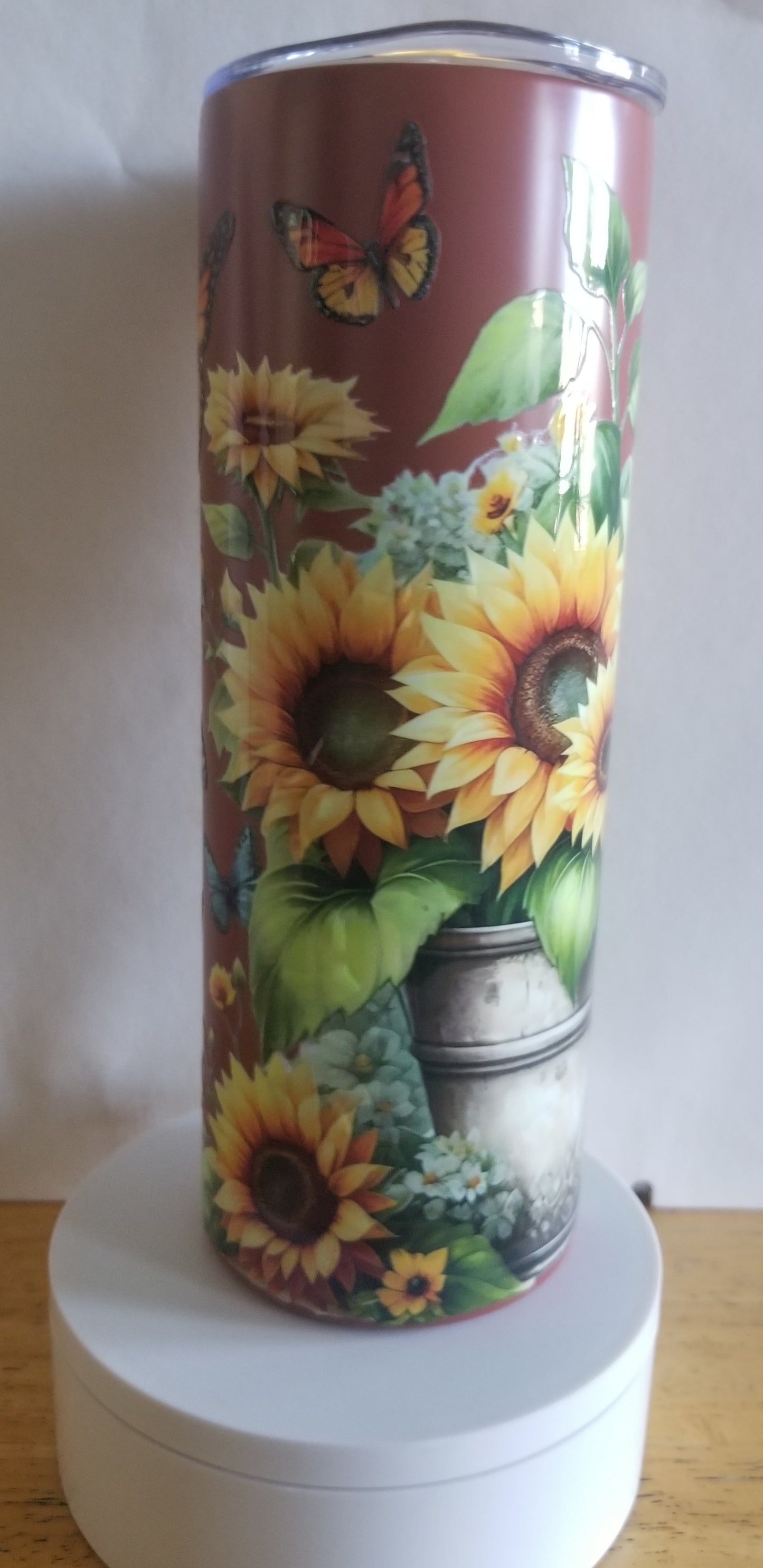 VDTFDW- 20 oz Stainless Steel Tumbler | Sunflower 1