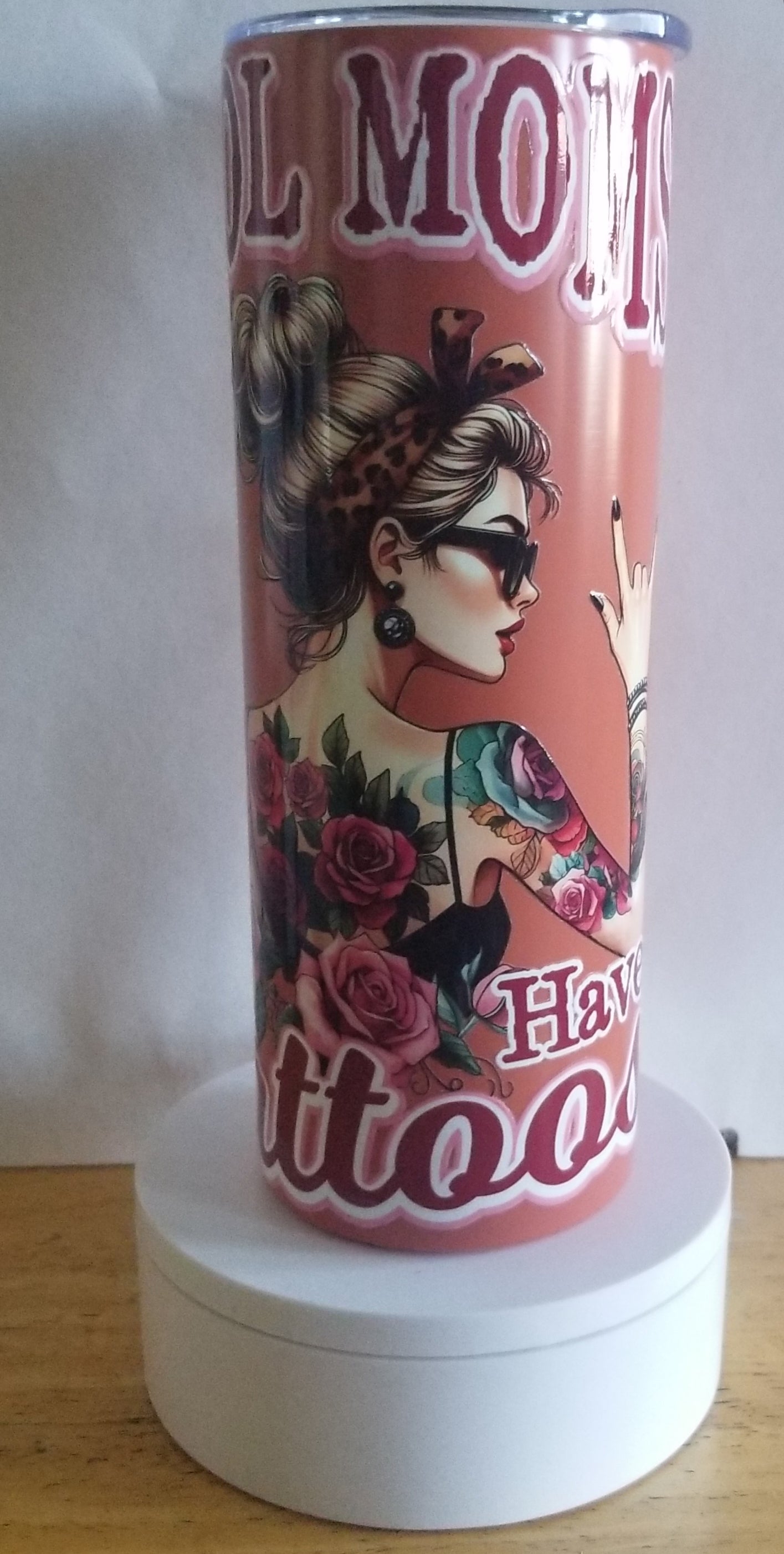 VDTFDW- 20 oz Stainless Steel Tumbler | Tattoo Mom