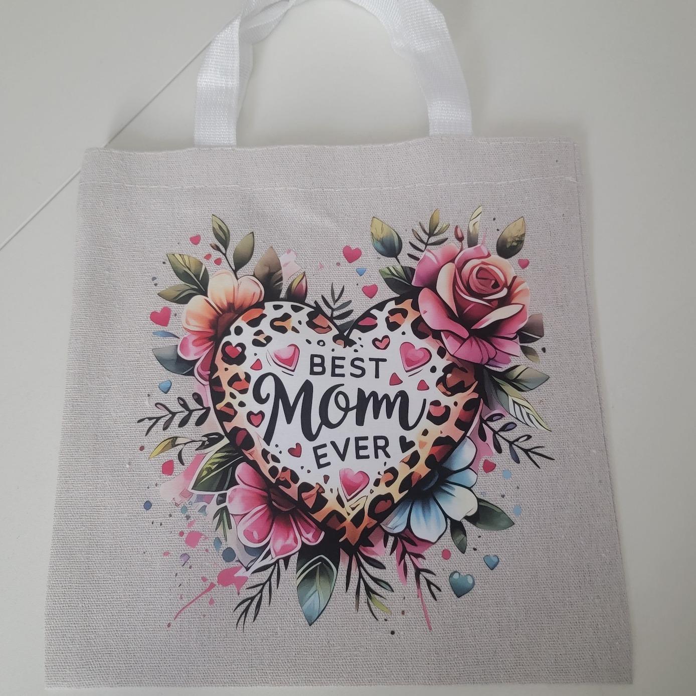 Versatile Canvas Tote Bag – 9.8” x 9.8” Durable Mini Tote for Quick Trips & Essentials