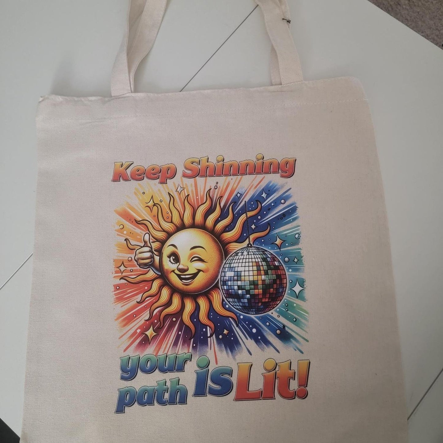 Canvas Tote Bag - Durable Rectangle Cotton Tote with 9.85” Top Handle, 14.9” x 15.7” Size, Lightweight & Eco-Friendly, Stylish Variety Available