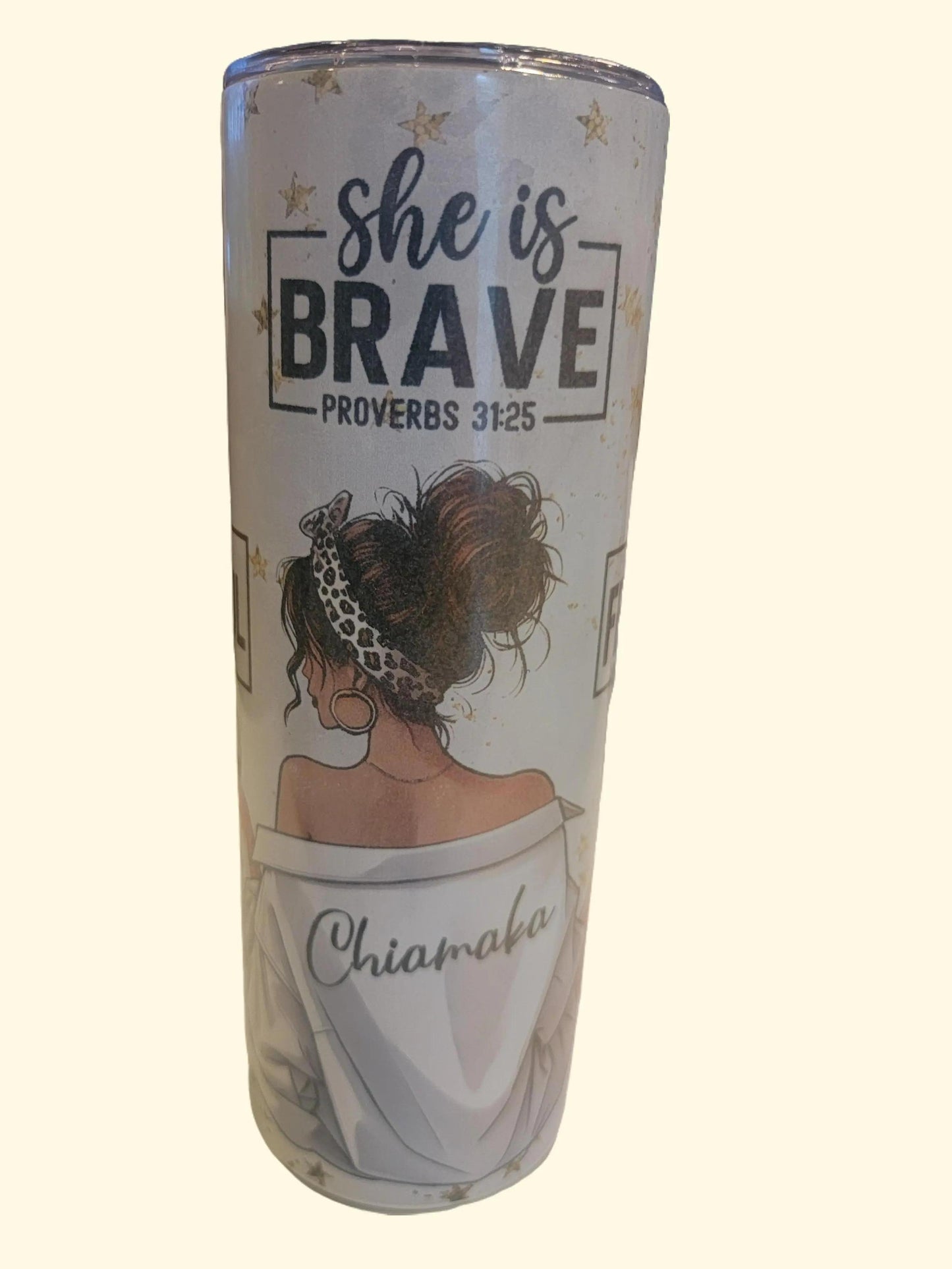 Black Culture Stainless Steel Tumbler 20 OZ Insulated Drinkware with Stylish Design - Flasks