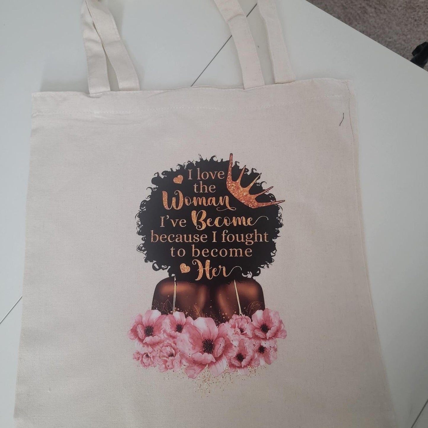 Canvas Tote Bag - Durable Rectangle Cotton Tote with 9.85” Top Handle, 14.9” x 15.7” Size, Lightweight & Eco-Friendly, Stylish Variety Available
