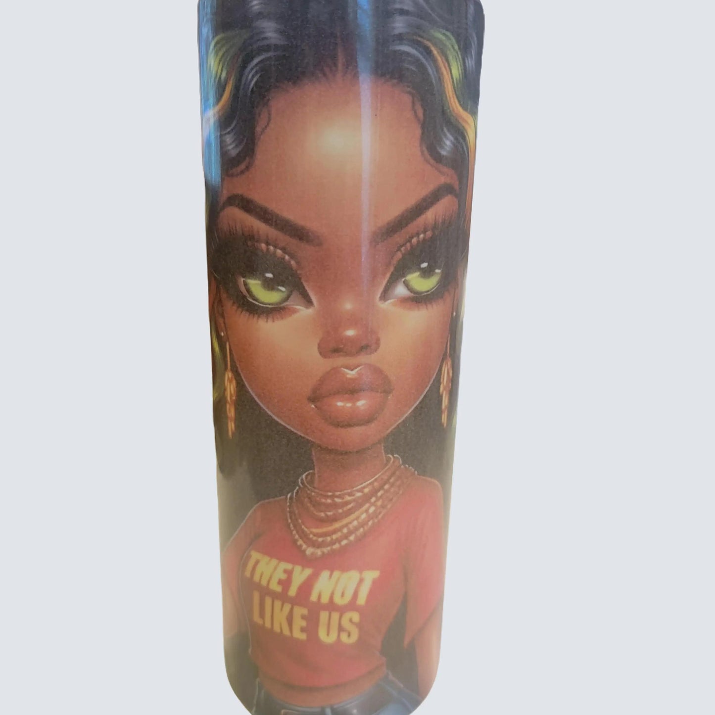 Black Culture Stainless Steel Tumbler 20 OZ Insulated Drinkware with Stylish Design - Flasks