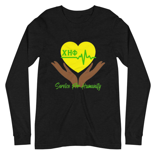 Chi Eta Phi Unisex Long Sleeve Tee Style 2
