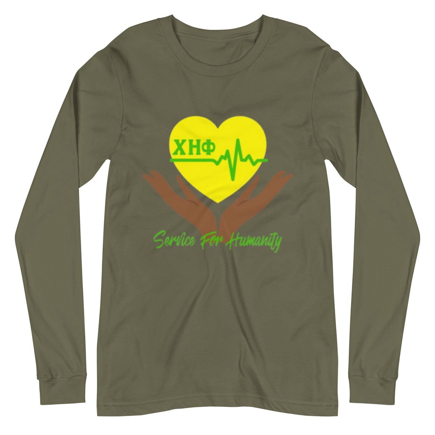 Chi Eta Phi Unisex Long Sleeve Tee Style 2
