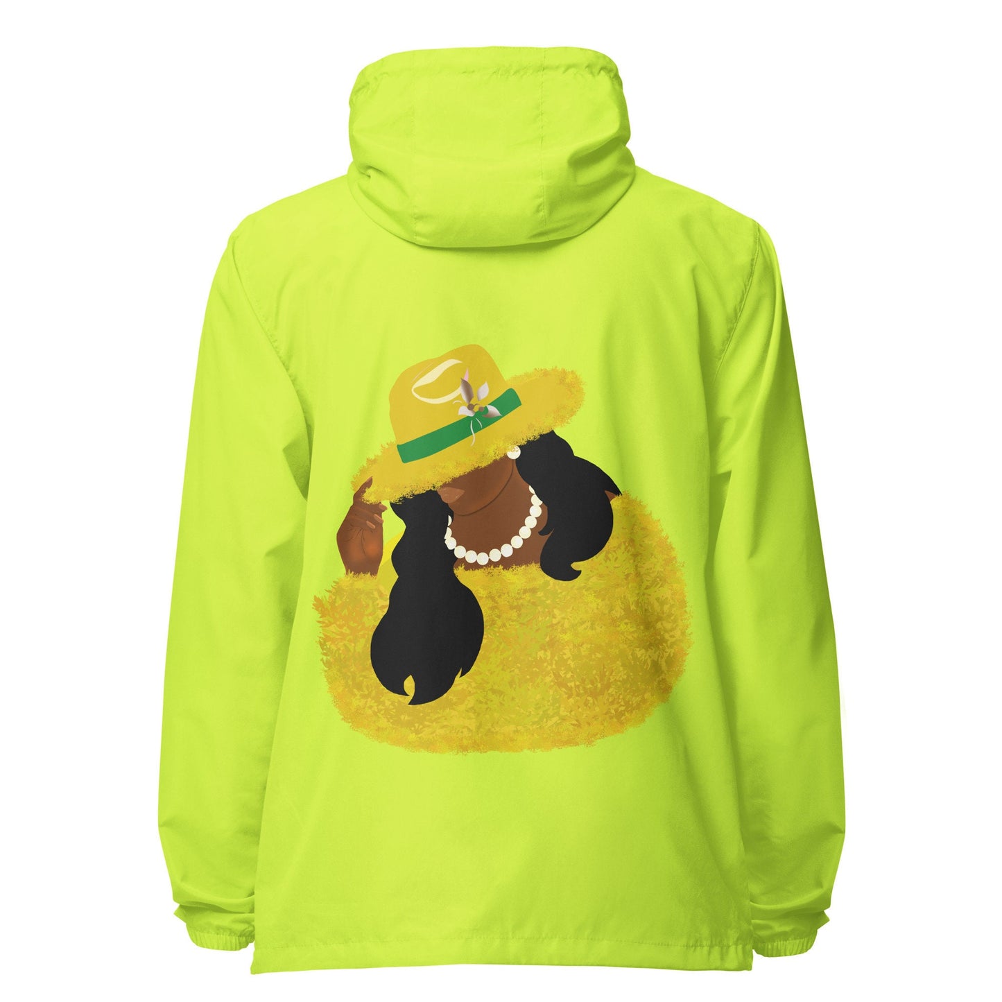 Chi Eta Phi Lightweight Zip Up Windbreaker