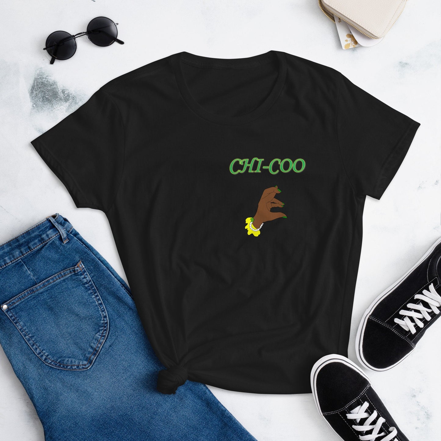 Chi-Coo Women's short sleeve t-shirt Style 1