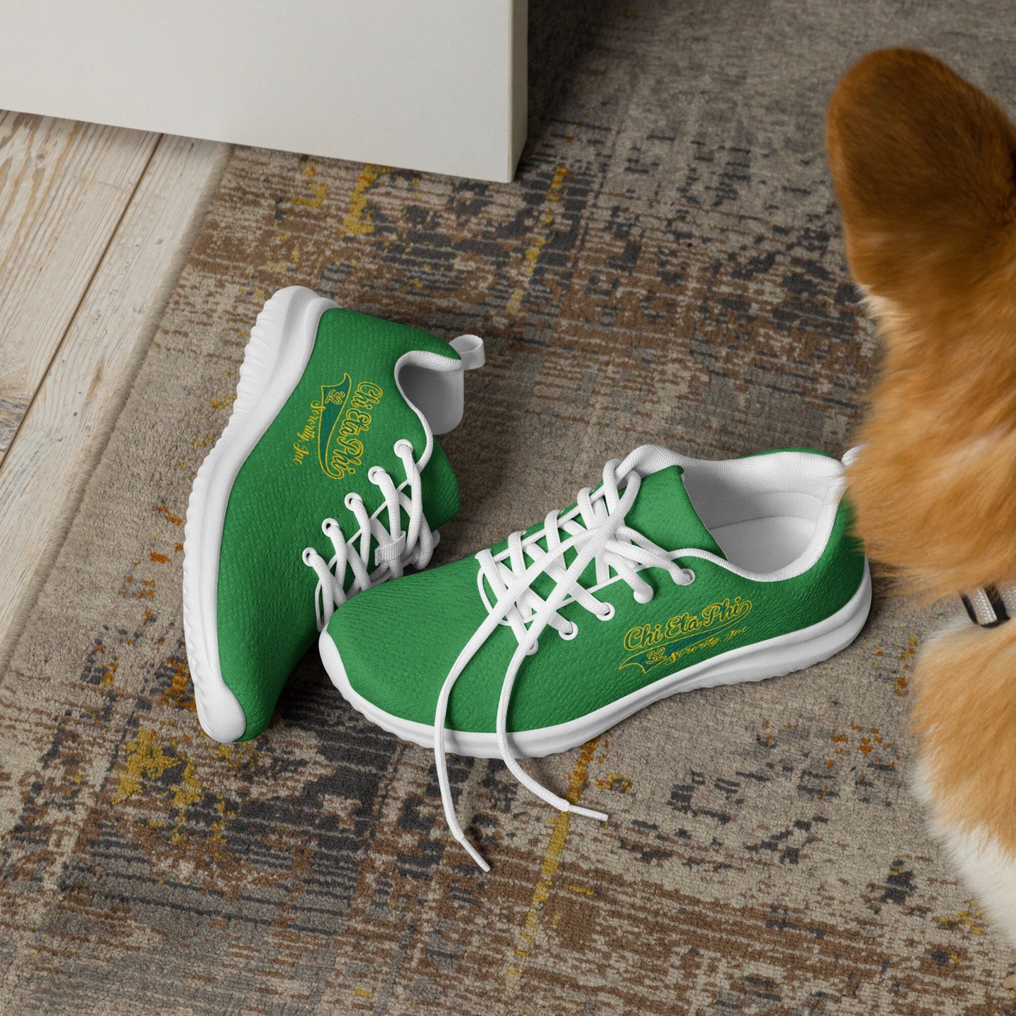 Stylish Chi Eta Phi Women's Athletic Shoes: Step Out in Sorority Style!