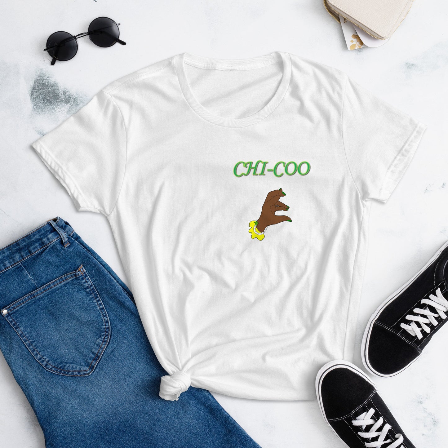 Chi-Coo Women's short sleeve t-shirt Style 1