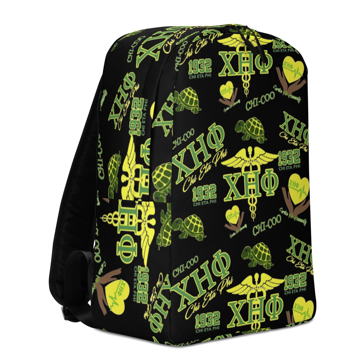 Chi Eta Phi Collage Design Backpack: Carry Your Sorority Spirit with Ease!
