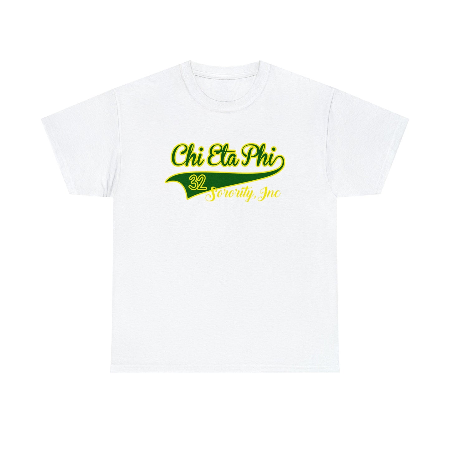 Chi Eta Phi Baseball-Inspired Tee: Score Big with Sorority Style!