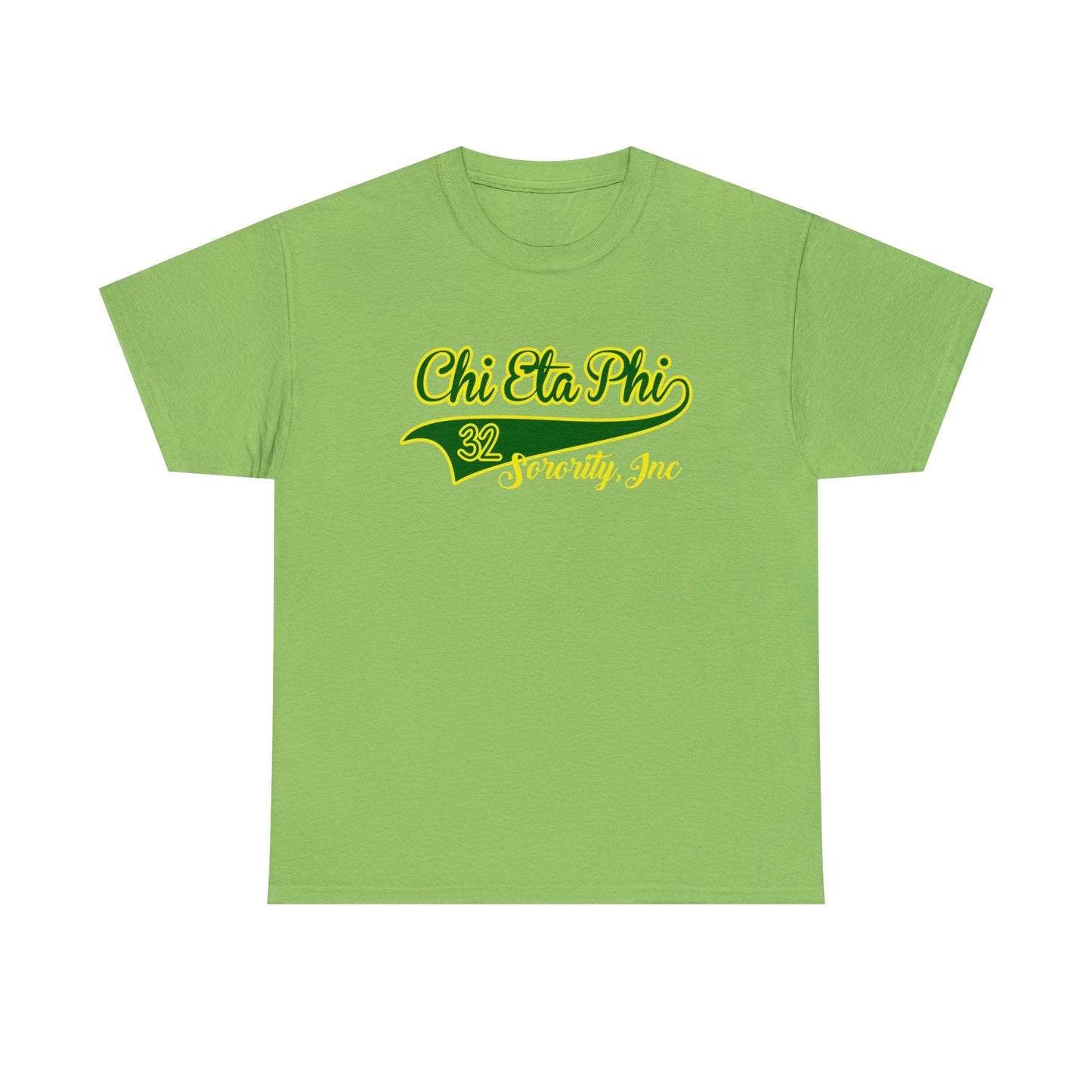 Chi Eta Phi Baseball-Inspired Tee: Score Big with Sorority Style!