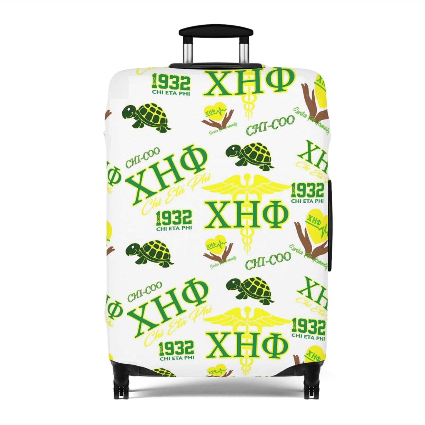 Chi Collage Luggage Cover