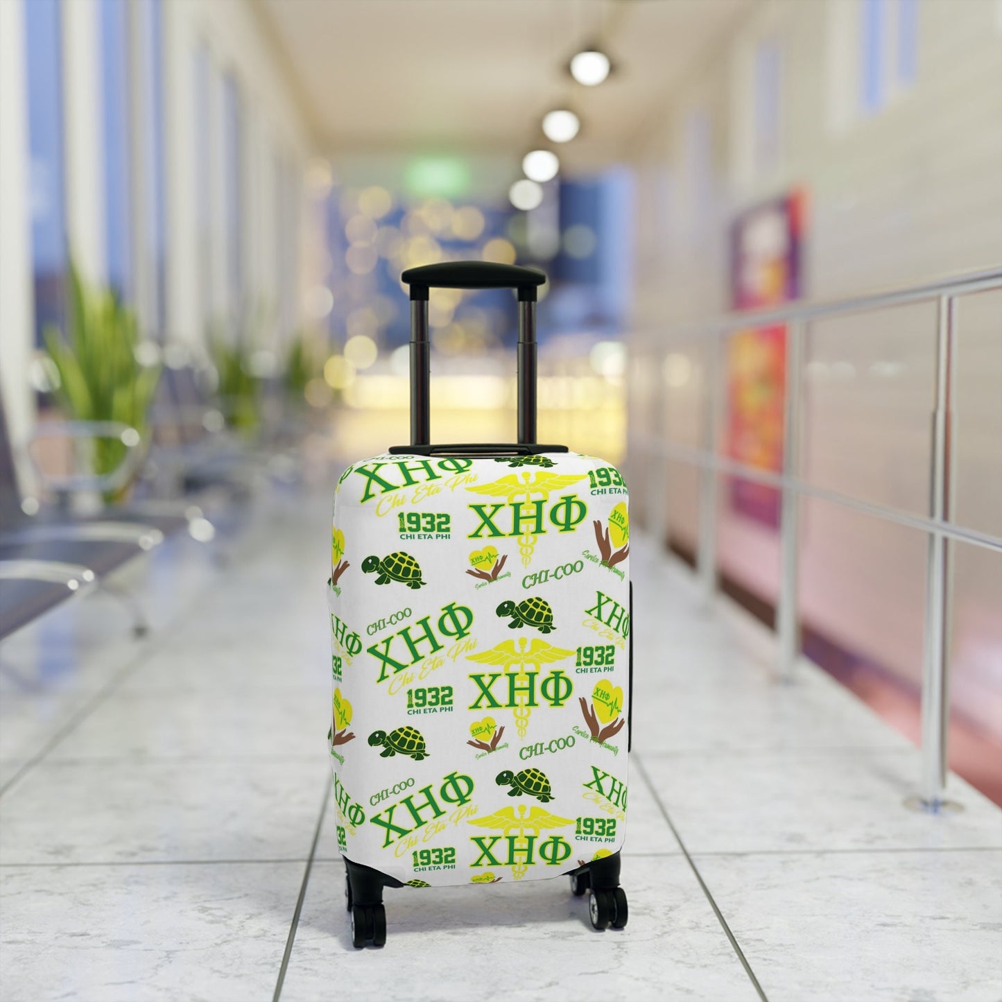 Chi Collage Luggage Cover