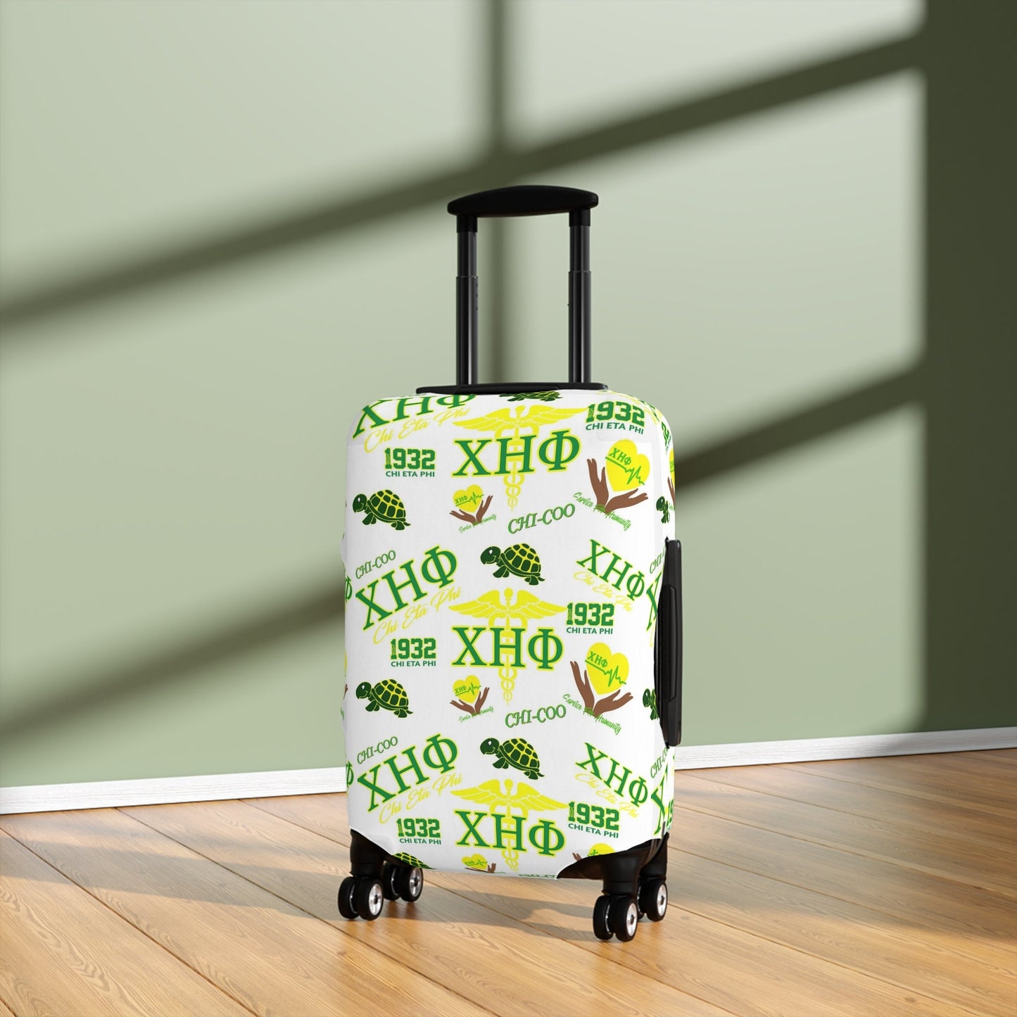 Chi Collage Luggage Cover