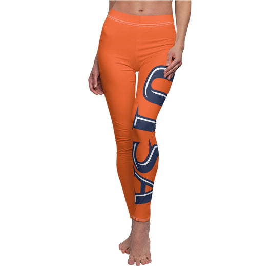 UTSA Iconic Orange and Blue Leggings - Elevate Your Roadrunner Style with Comfort and Team Spirit