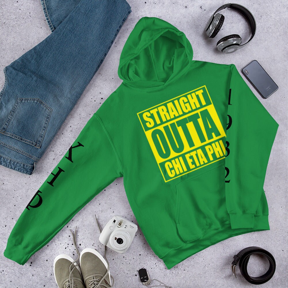 Straight Outta Chi Eta Phi Hoodie