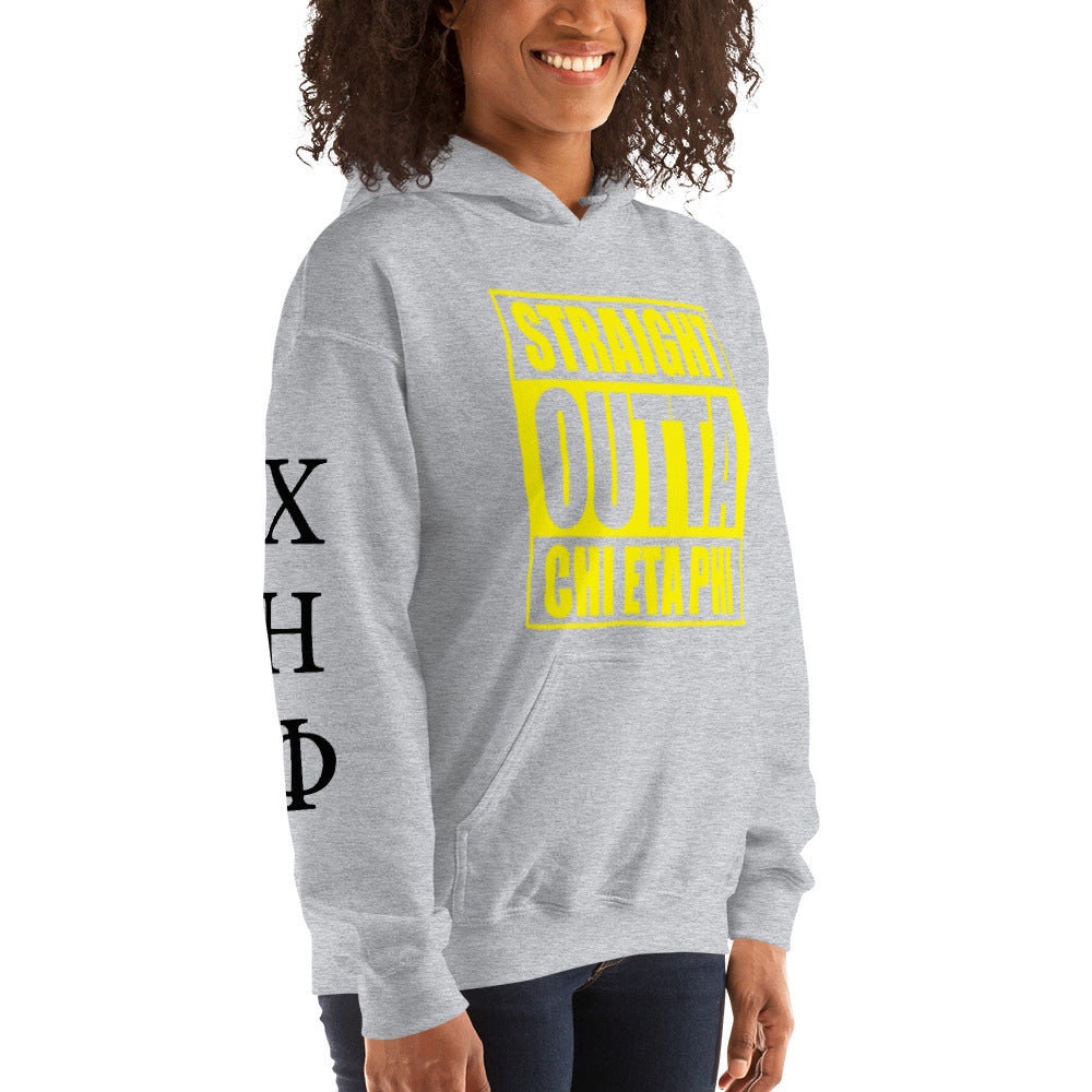 Straight Outta Chi Eta Phi Hoodie