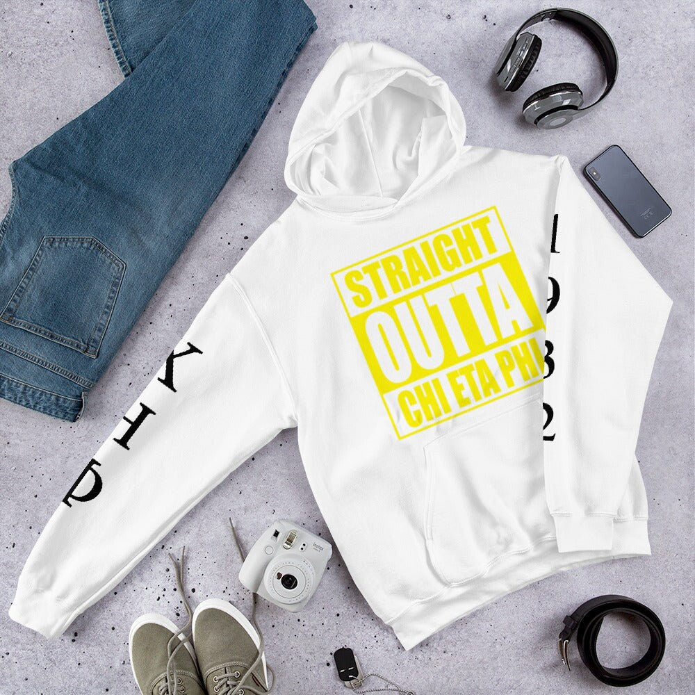 Straight Outta Chi Eta Phi Hoodie