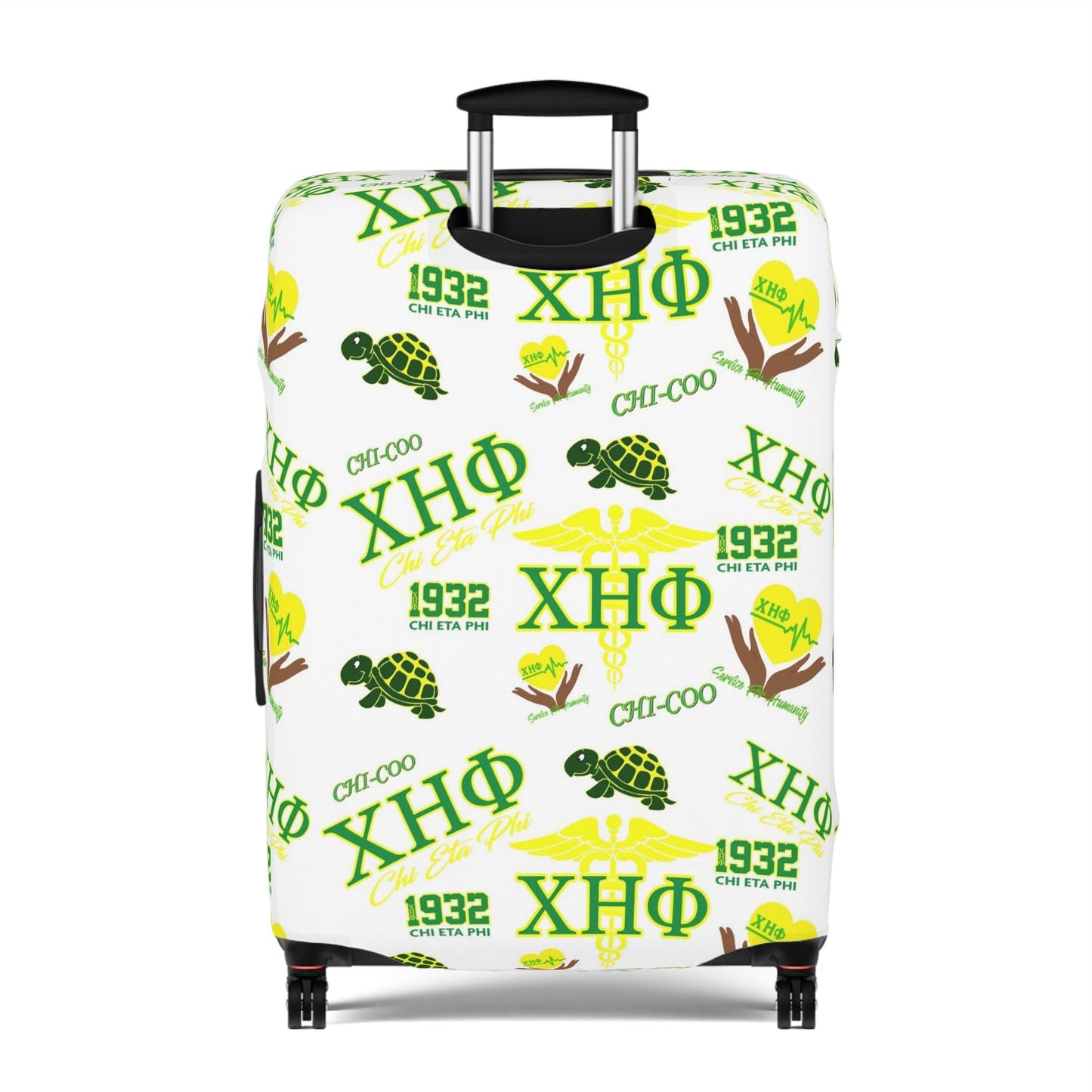 Chi Collage Luggage Cover