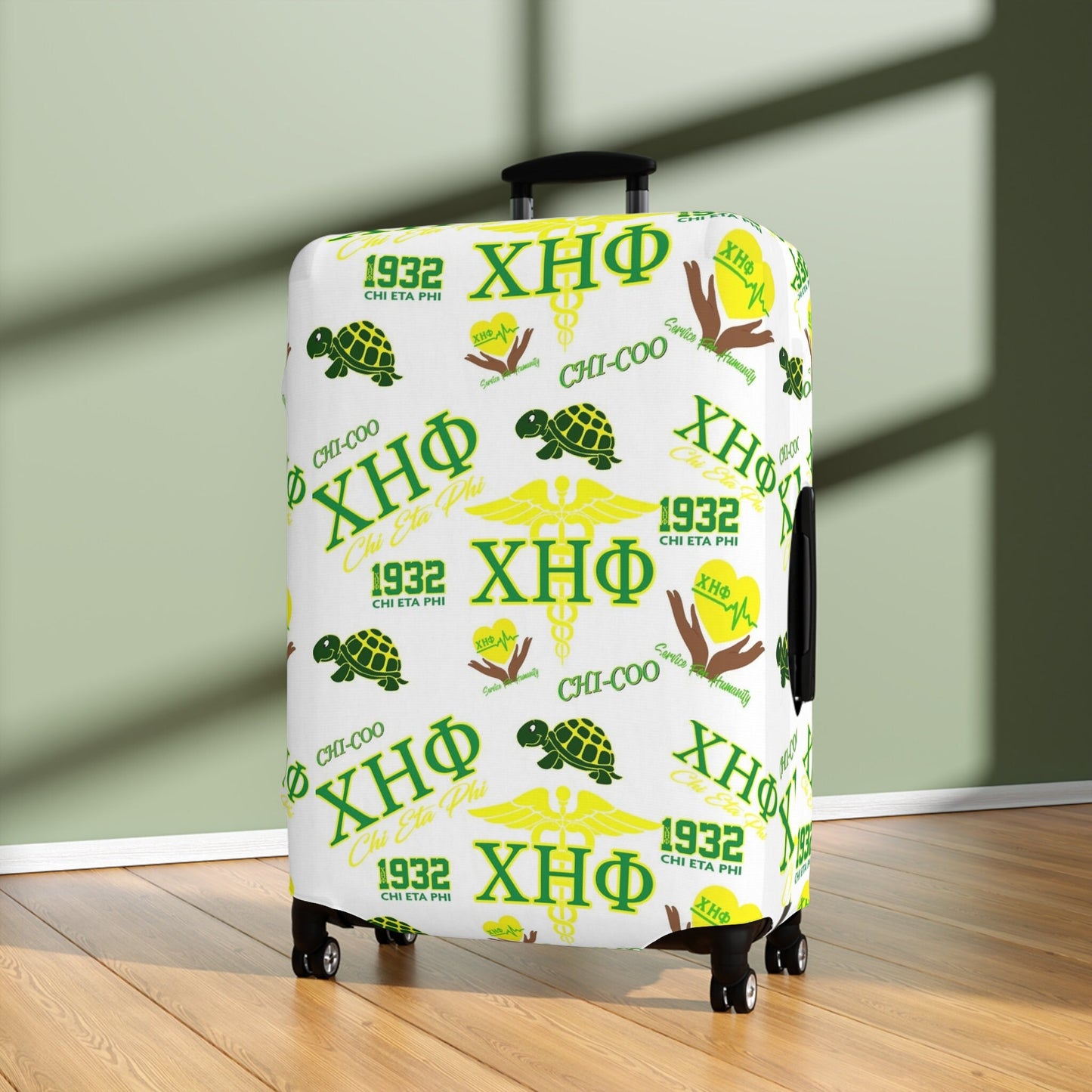 Chi Collage Luggage Cover