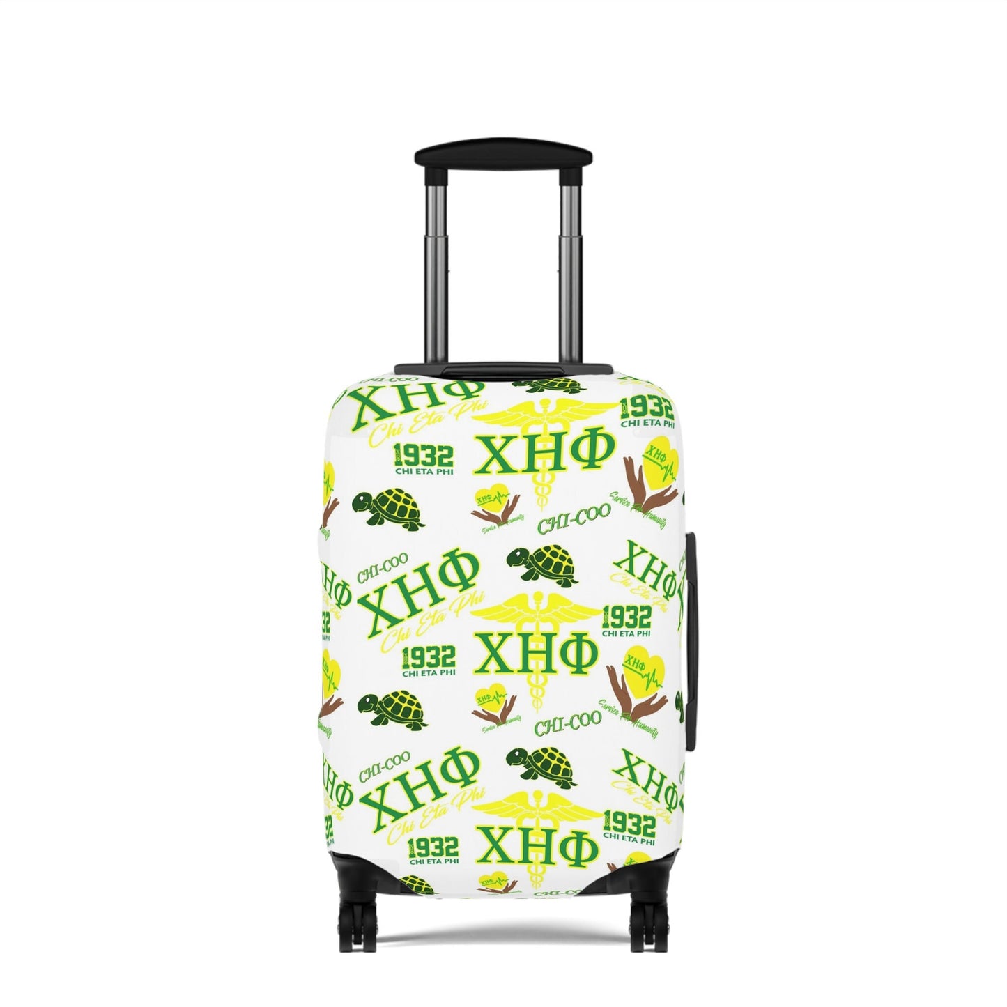 Chi Collage Luggage Cover
