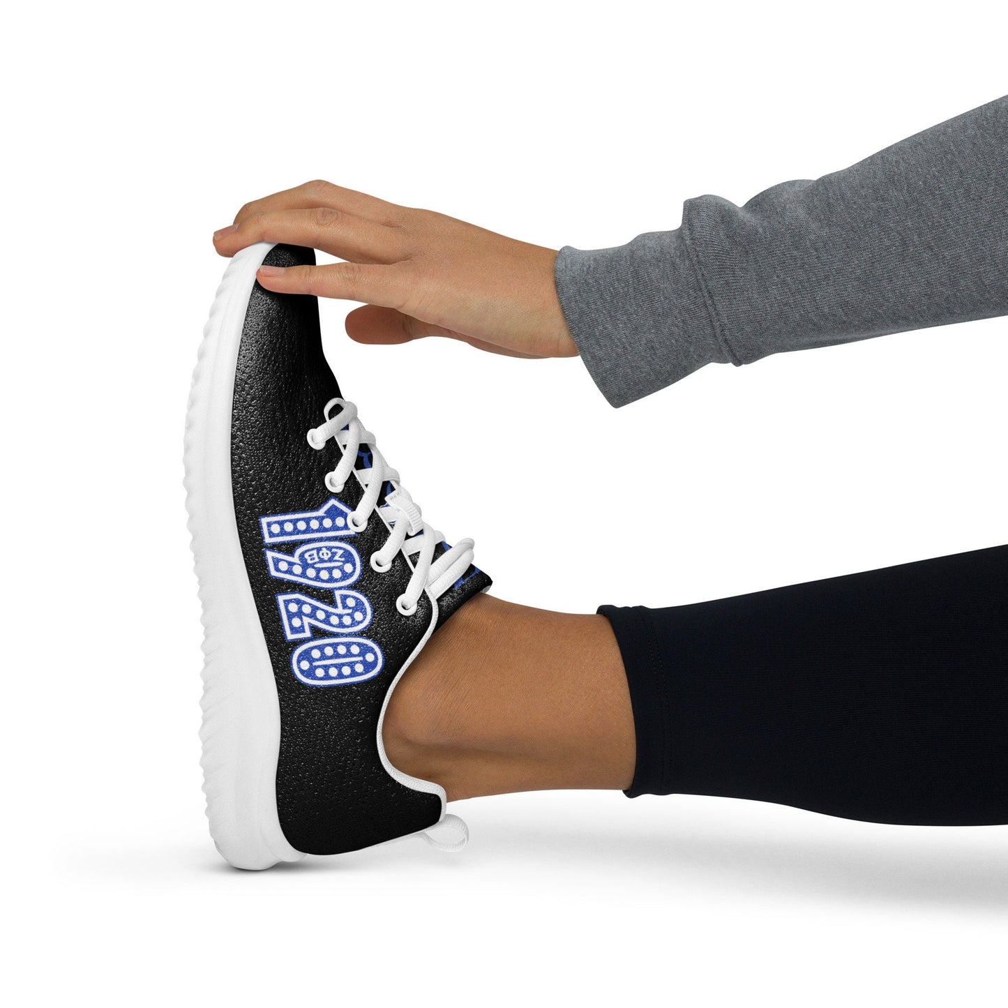 Step in Style: Zeta Phi Beta Women's Sneakers – Comfortable and Lightweight Athletic Footwear!
