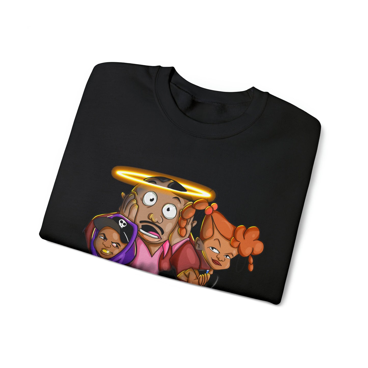 Cozy Nostalgia: BeBe's Kids Crewneck Sweatshirt for Cold-Weather Comfort