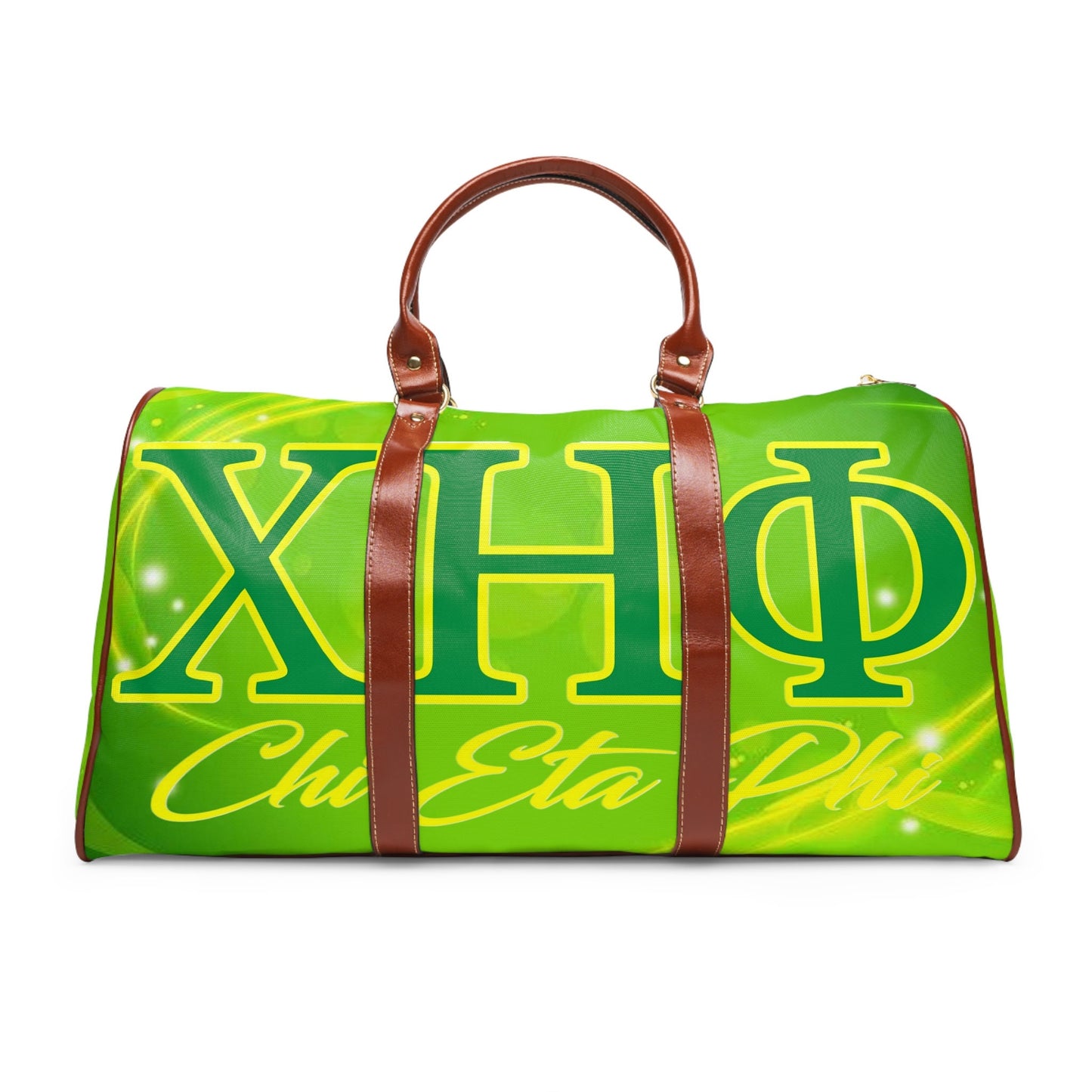 Chi Eta Phi Greek Letter Unique Waterproof Travel Bag - Your Stylish Companion for Journeys!