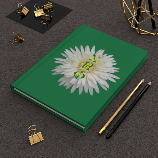 Chrysanthemum Harmony: Chi Eta Phi Nursing Sorority Flower - Hardcover Journal