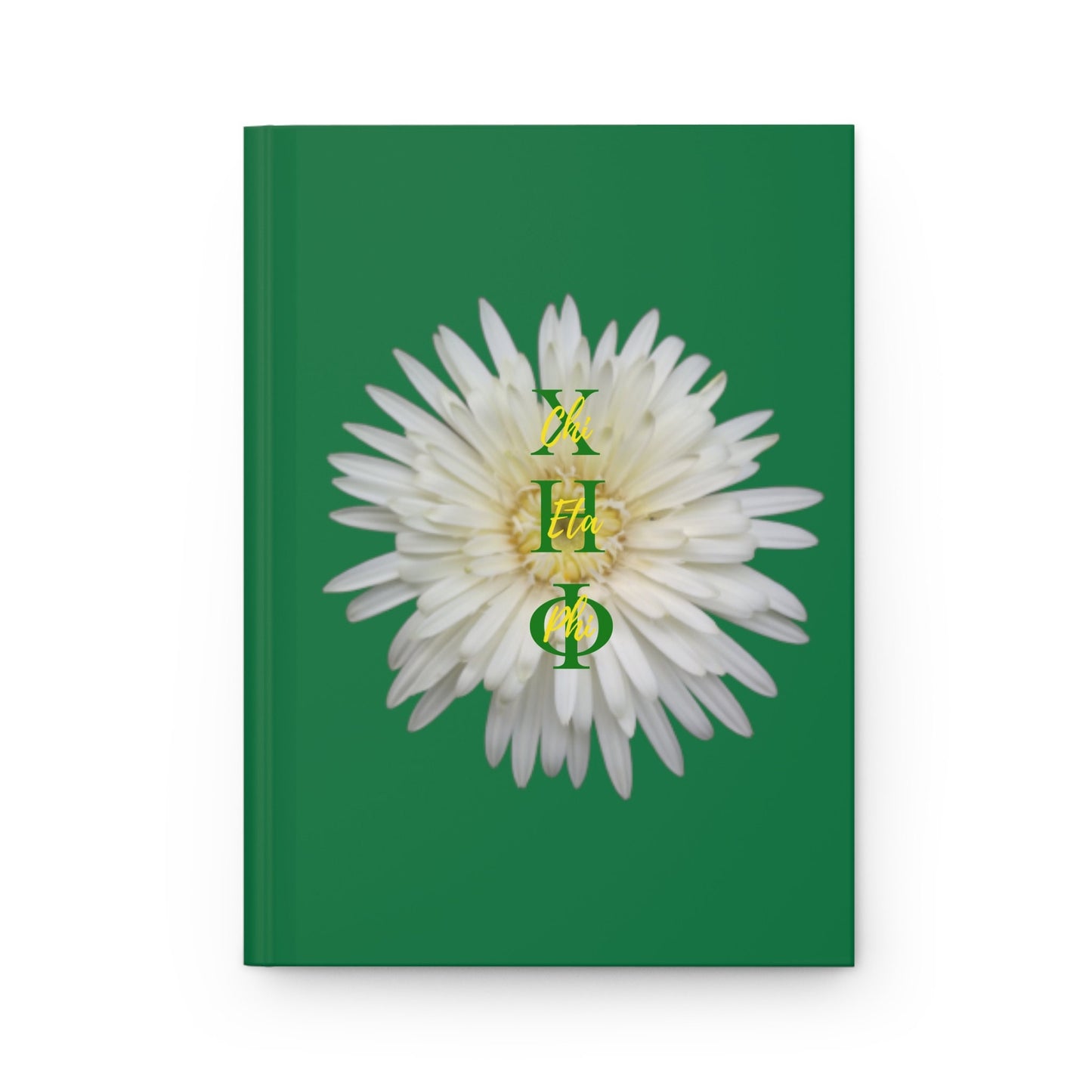 Chrysanthemum Harmony: Chi Eta Phi Nursing Sorority Flower - Hardcover Journal