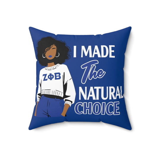 Zeta Phi Beta Organizational Elegance: Transform Your Space with Statement Indoor Pillows