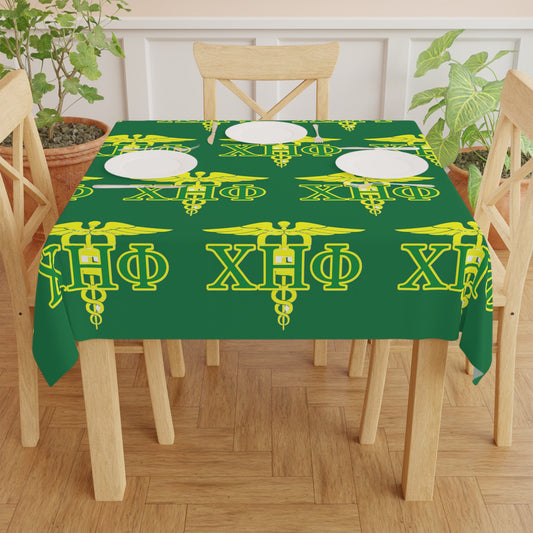 Chi Eta Phi Tablecloth - Easy Care, Timeless Elegance