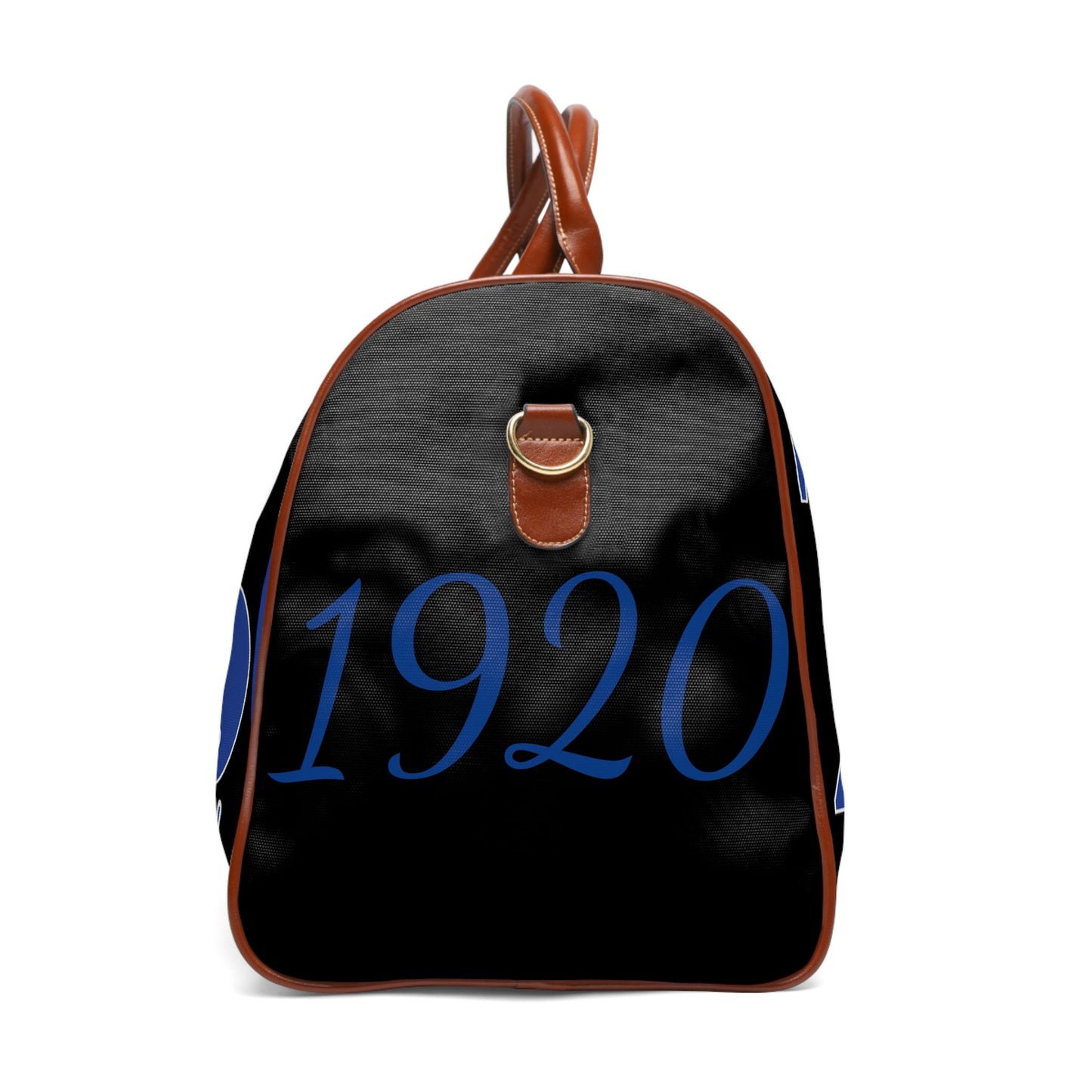 Zeta Phi Beta Sorority Waterproof Nylon Travel Bag Durable Elegance for Your Essentials!