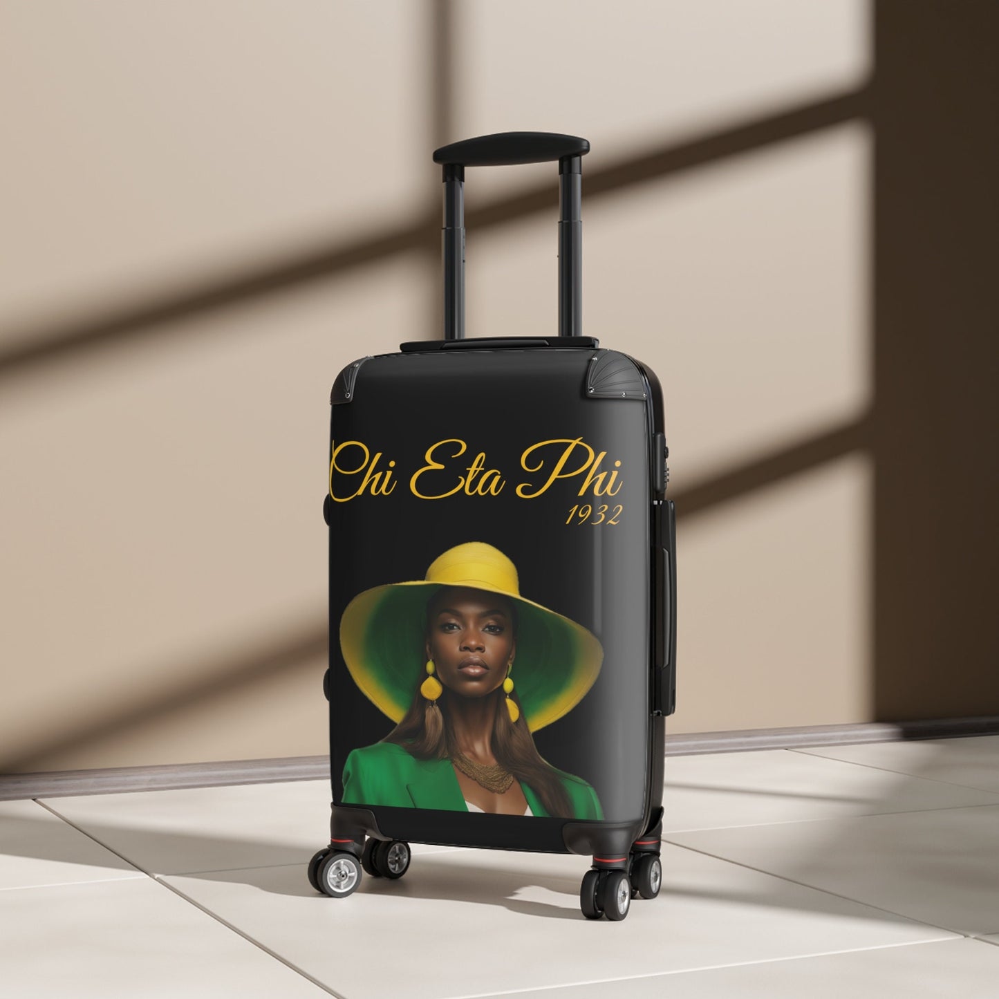 Chi Eta Phi Chic Hardcase Luggage Set - Travel in Style and Show Your Pride!