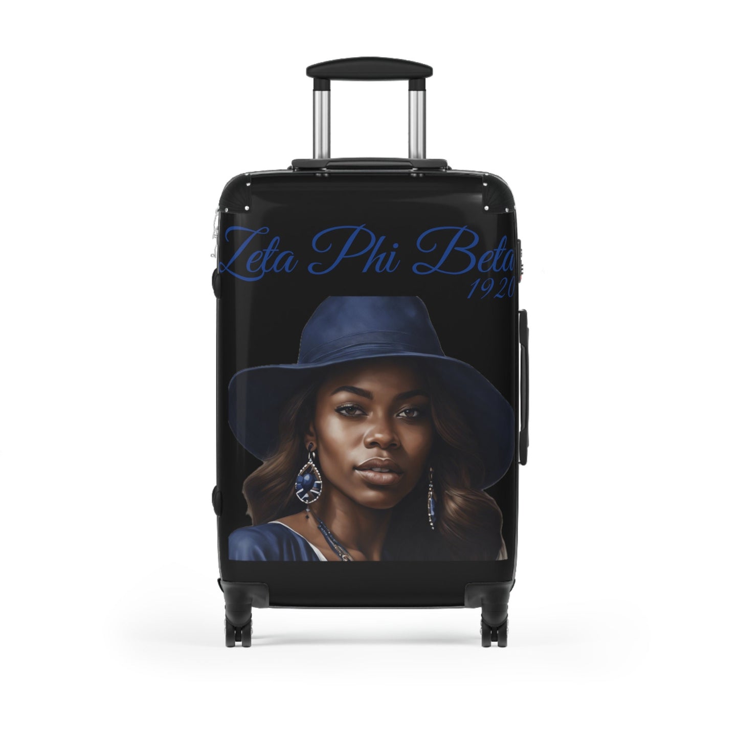 Zeta Phi Beta Hardcase Suitcase: Travel in Style with Sorority Pride