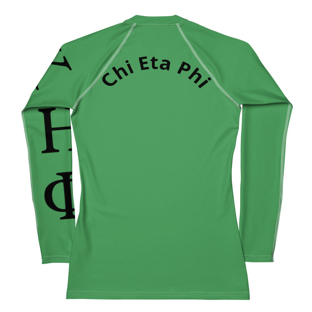 Chi Eta Phi Women's Long Sleeve Shirt - Sun & Sand Protector