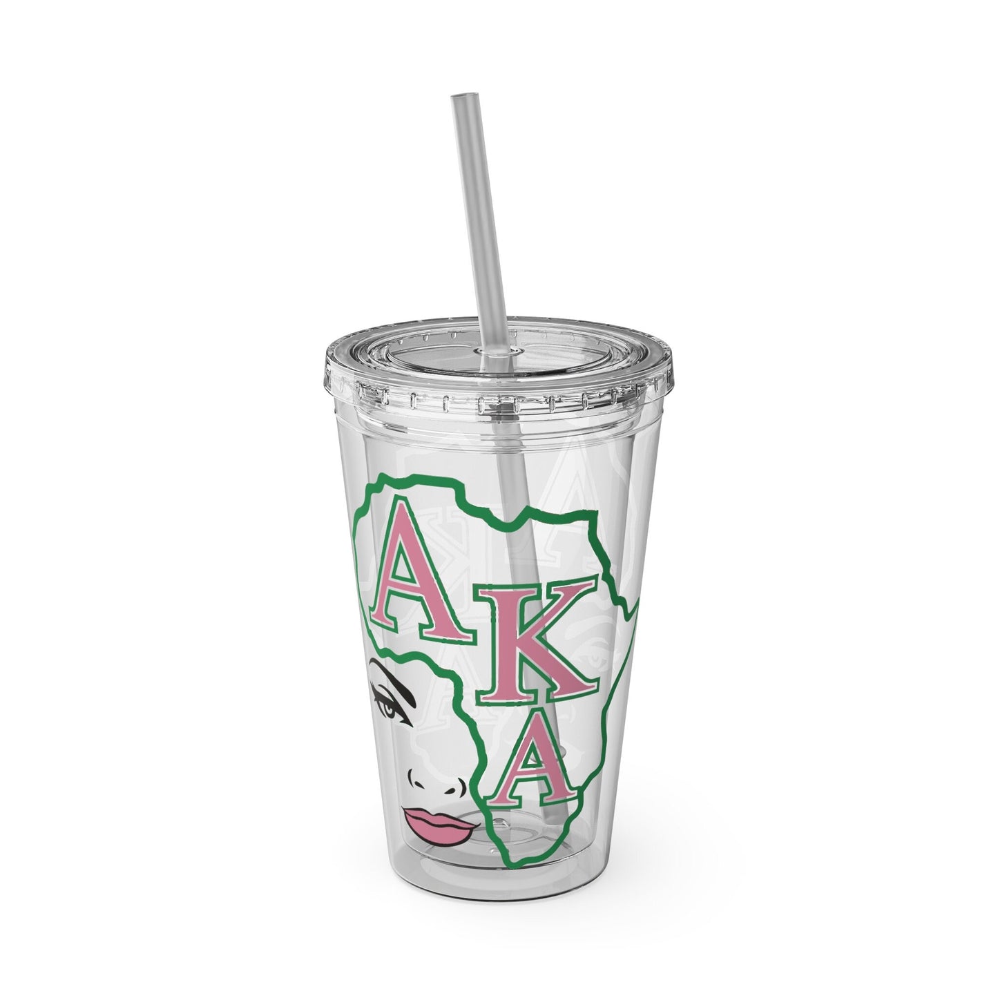 Sunsplash Tumbler with Straw, 16oz